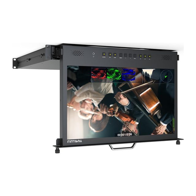 Lilliput 1U pull-out rack monitor
